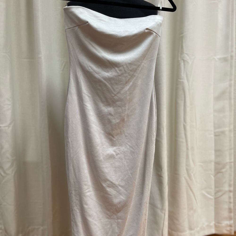 LA Lux Strapless Dress